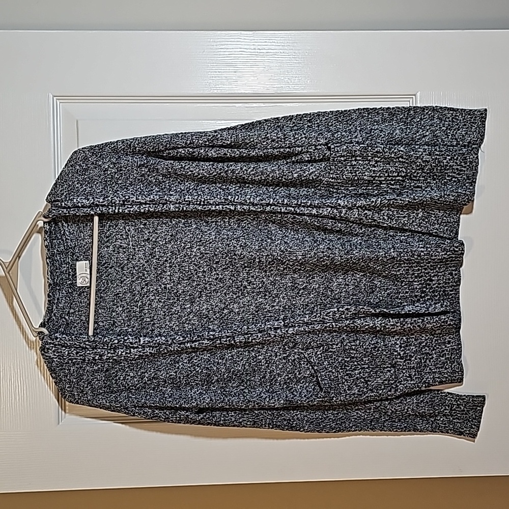 SO Womens Long Sleeve Open Front 2 Pocket Sweater Cardigan Size M